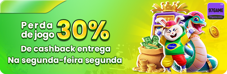 97game — módulo com ícones de pagamento e PIX, com composição limpa, pensado para estimular a abertura de novas apostas.